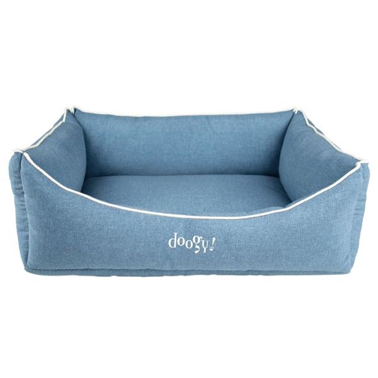 Picture of Pastel Blue Doogy Sofa – Stylish & Comfortable Dog Bed